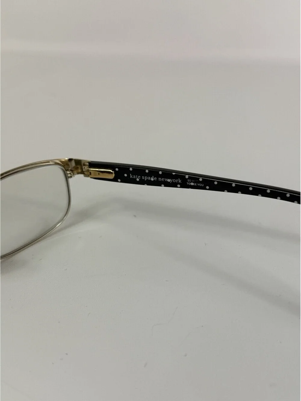 Kate Spade Ambrosette DA4 Eyeglasses Rectangular Blue Full Rim Frames 54-17-135